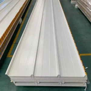 Insulated Roof Panels for Workshop Roofing with PU Roof Sandwich Panel and Lightweight Thermal Insulation Panel