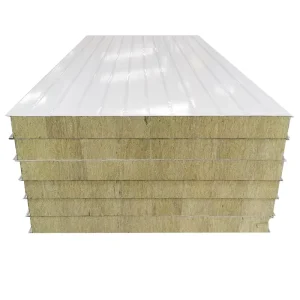 Insulated Roofs Rock Wool EPS Roofing Panel Building Materials Thermal Insulation Panels for Top Roof Warehouse Application