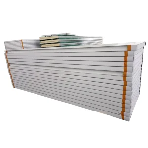 Insulated and Fireproof PU PIR EPS Rock Wool Sandwich Panel for Exterior Wall Cold Room Roofing