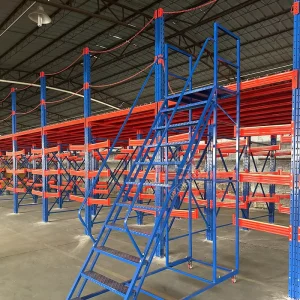 Integrated Cantilever Mezzanine Rack Boltless Steel Corrosion Protection