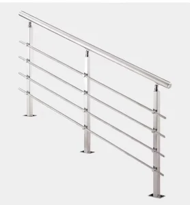 Interior and Exterior Stainless Steel Railings Baluster Handrails Modern Stairs Railing for Stairs and Balcony