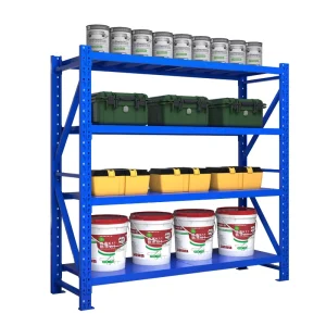 Inventory Warehouse Racks Industrial Prefabricated 5 Layer Light Duty Steel Iron Racking Stainless Light Weight Metal Shelving