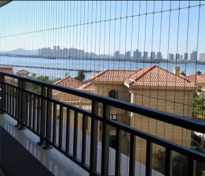 Invisible Balcony Grille Durable Stainless Steel Wire Rope Safety Fence System