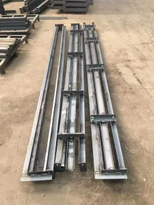 Iron Metal H Column Mold for Concrete Fence Wall Panel Post 2.5m 3m 3.5m