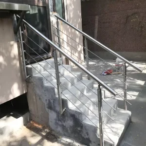 Iron Railings Classic Ornamental Design Safety Guardrail for Stair Balcony Heavy Duty Rustproof Porch Carbon Steel Railing