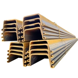 Iron Sheet Pile Type 2 Profile U Hot Rolled Steel Sheet Pile