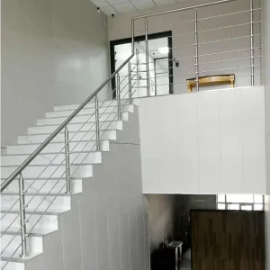 Iron Stair Railing Classic Design Heavy Duty Rustproof Safety Guardrail Home Villa Hotel Indoor Outdoor Railing
