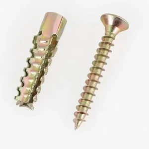 Iron Steel Christmas Tree Metal Expansion Tube Hollow Brick Anti-Anti-Loosening Lightweight Self-Tapping Screws