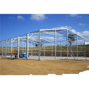 JG Industrial Steel Structure Warehouse & Workshop Building with Sandwich Panels Grade Q135 Steel XPS Roofing ISO 9001 Certified