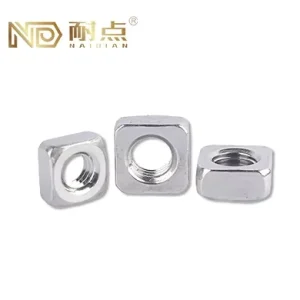 JIS B1181 High Hardness Hex Square Nut for Injection Mold Auxiliary Fastening Parts
