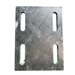 JIS Standard Carbon Steel Embedded Plates 120x300x6mm Hot Dip Galvanized Custom Embedded Parts