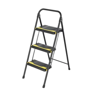 Kitchen Step Stool Folding Iron Ladder Household Stainless Steel Ladders with Height Handle