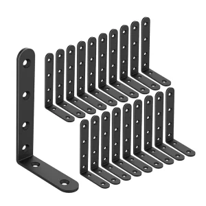 L Bracket Corner Braces 10Pack Good for Mending Wooden Furniture