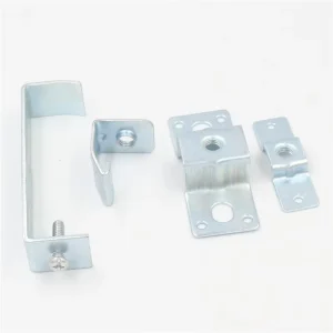 L Shaped Galvanized Carbon Steel Iron Angle Corner Brackets Inch System Measurement