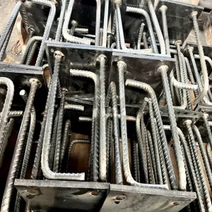 L shaped Anchor Bar Embedded Plates Precast Concrete Steel Embed Plates Welded Anchor Rebar Building Embedded Parts