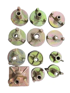 LH Steel Galvanized Formwork Tie Rod Wing Nut Anchor Nut Disc Nut for Construction Concrete Scaffolding