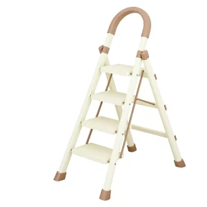 Ladder Home Use Foldable Thickened Reinforced A Frame Telescopic Stair Climbing Small Lightweight Carbon Steel