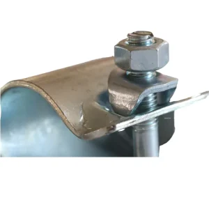 Ladder and Scaffold Components Factory High-strength Forged Steel Electro Galvanized Clamp Cross-connection Coupler Scaffolding