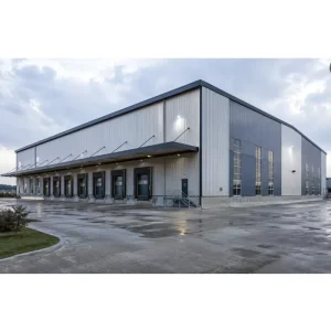 Large 10,000 Square Meters Galpon Warehouse Supermarket Building Metal Frame Easy to Install
