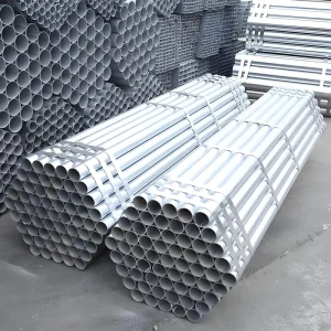 Large Diameter Galvanized Round Steel Pipe OD 114mm-325mm Zinc Coated Carbon Steel Tube for Steel Structure Bridges