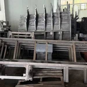 Large Scale Customized Stainless Steel/Carbon Steel Sheet Metal Frame Industrial Building Bracket Bus Skeleton Mechanical