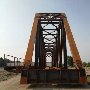 Large Span Prefabricated Steel Structure Building Truss Bridge with Q235B/Q345B