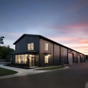Large Span Steel Structure Commercial Building for Shopping Mall Exhibition Hall and Workshop