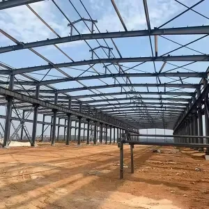 Large Span Steel Truss Structure Kit for Gyms and Sports Venues with Industrial Design Customization Hot dip Galvanizing