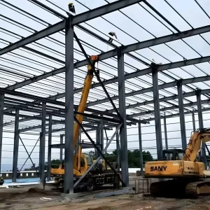 Large Steel Structure Engineering & Steel Structure Workshop Construction for Machinery and Hardware Factories
