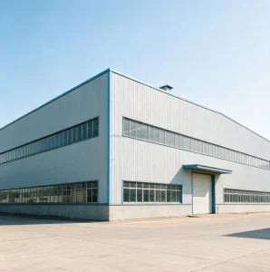 Large Steel Structure Warehouse Fireproof and Windproof Ideal for Equipment Storage