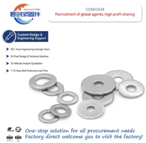 Large Zinc Split Flat Washers Stainless Steel with Metric Screw Size Galvanized Metal Washer HDG Hot Dip Galvanized