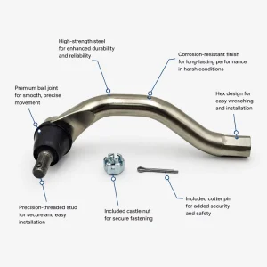 Left Right Outer Tie Rod End Kit OE 53560-SNA-A01 LH 53540-SNA-A01 RH Auto Steering Ball Head for Civic FA1