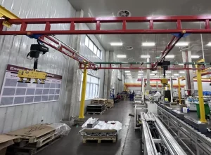 Light Crane Cold Rolled Steel Quick Install Flexible KBK Rail Modular Enclosed Track for Workshop Production Line