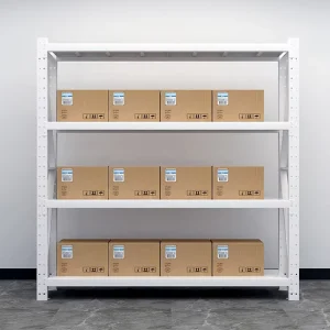 Light-Duty Warehouse Storage Rack, 150kg Stack Shelves for Hardware Store Shelving