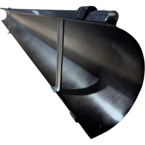 Light Flat Back Curved Base Prepainted Galvalume Steel Aluminium Half Round Gutter with Welding for Structural Roofing
