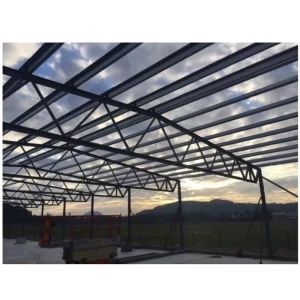 Light Gauge Hot Rolled Steel Galvanized Tubular Space Truss Structure Angle Bar Metal Roof Trusses Roof Frame