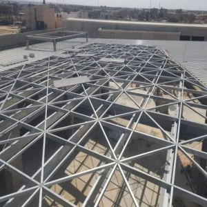 Light Steel Building Truss Prefabricated Heavy Duty Roof Frame Space Saving for Industrial Workshop Factory Plant