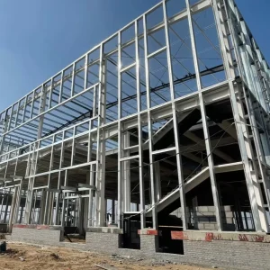 Light Steel Prefabricated Structure Industrial Warehouse Structural Steel Column Prices Per Ton