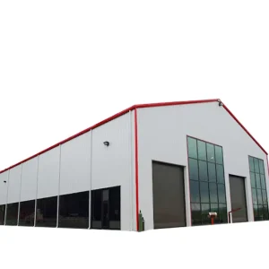 Light Steel Structure System Fast Install Prefabricated Steel Workshop Warehouses Building Welding Services