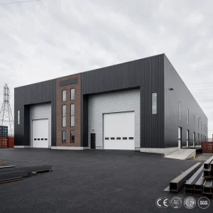 Light Steel Wide Span Portal Frame Steel Structure Warehouse for Factory Plant Snow Load Iso 9001 Economic Choice