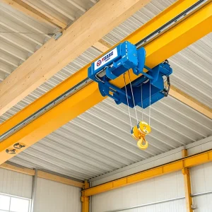 Light Sway Control Single Beam Crane for Hardware Warehouse for Metallurgy & Steel Industry