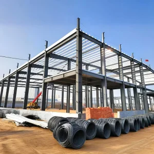 Light Weight Prefabricated Steel Structure Hotel Apartment Building Hot Dip Galvanized/Painted Surface ISO9001 Certified for