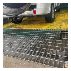 Lightweight Durable Stainless Steel Grating Anti Corrosion Easy Installation Maintenance Grating Plate Outdoor Car Wash Garage
