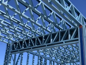 Lightweight High-Strength Steel Truss Storage Building Hot-Dip Galvanized Anti-Corrosion for Logistics & Manufacturing Hubs