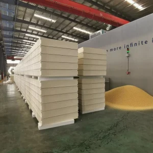 Lightweight Insulated Polyurethane Wall Panels Glass Wool Rock Wool PIR EPS Sandwich Panels Insulation Panels Cold Room