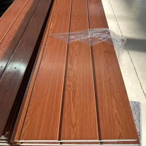 Lightweight Polyurethane Exterior Wall Cladding Panels Fireproof Metal Siding Sandwich Wall Boards for House Aluminum XPS Core