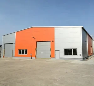 Lightweight Prefab Steel Structure Warehouse for Workshop and School Use High Wind Resistance