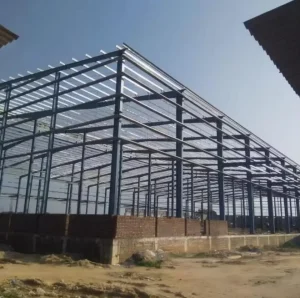 Lightweight Recyclable Industrial Steel Warehouse with Galvanized Easy-Install Corrosion-Resistant Parts