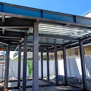 Lightweight Steel Structure Building for Commercial Office Space