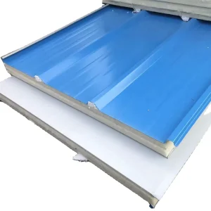 Lightweight Strong EPS Sandwich Roofing Panel Profiled with Strengthening Ribs Energy Saving Insulation Board